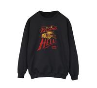 Raising Hell Sweatshirt Stranger Things Black S