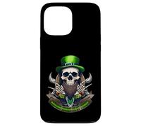 Raising Horns To St Paddy St Patricks Day Metalhead Case for iPhone 13 Pro Max