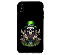 Raising Horns To St Paddy St Patricks Day Metalhead Case for iPhone XS Max