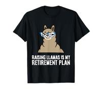 Raising Llamas is My Retirement Plan T-Shirt