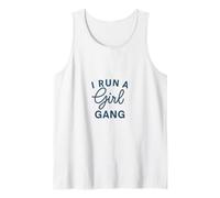 Raising My Girl Gang Mom Funny for Mommy Tank Top
