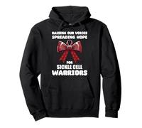 Raising Our Voices, Spreading Hope For Sickle Cell Warriors Pullover Hoodie