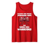 Raising Our Voices, Spreading Hope for Sickle Cell Warriors Tank Top