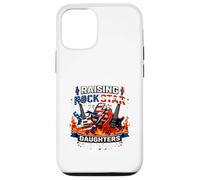 Raising Rock Star Daughters Proud Rock Dad Music Guitar Gift Case for iPhone 12/12 Pro