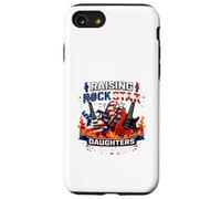 Raising Rock Star Daughters Proud Rock Dad Music Guitar Gift Case for iPhone SE (2020) / 7/8