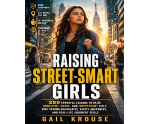 Raising Street-Smart Girls: 280 Powerful Lessons to Raise Confident, Aware, and Independent Girls with Strong Boundaries, Safety Awareness, and Real-Life Judgment Skills