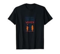 Raising Strong Women: Empowering Daughters for Fathers T-Shirt, Men, Black, 6XL