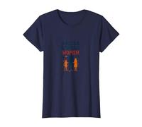 Raising Strong Women: Empowering Daughters for Fathers T-Shirt, Women, Navy, XS