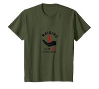 Raising Strong Women: Empowerment and Support T-Shirt, Youth, Olive Green, 2T