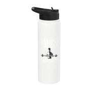 Raising the Bar Literally Personal Trainer Stainless Steel Insulated Water Bottle
