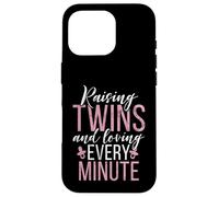 Raising Twins and Loving every Minute Twin Mom Case for iPhone 16 Pro
