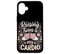Raising Twins Is My Cardio Case for iPhone 16 Plus