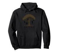 Raising Wild Things: Playful Kids Tree Silhouette Pullover Hoodie, Adult Unisex, Black, L