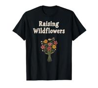 Raising Wildflowers Boho Mama Floral Value Graphic T-Shirt