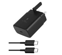 RaitWahl 45W Fast Charger USB C Plug with 1M Cable Super Fast Charging USB C for Sam-sung Galaxy S25 S24 S23 Ultra A55 A54 Z Fold6 Flip6 Tab S9 S8 S7 PD 3.0 Type C Plug with Safety Features