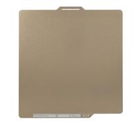 Raiveug 257 X 257mm 3D Printer Build Plate Double Sided Textured PEI Build Bed for Bambu P1P X1C Gold