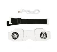 Raiveug Waist Fan Portable 3 Speed 8000mAh Type C Rechargeable Wearable Belt Fan for Climbing Hiking Outdoor Activity