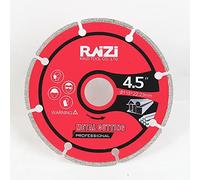Raizi 115mm Professional Diamond Metal Cutting Disc Blade for Steel Cast Iron Rebar Aluminium