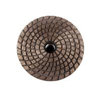 Raizi 4 inch/100 mm metal bond sintered diamond grinding disc for granite concrete with adapter Abrasive Stone Grinding Wheel(5 8-11 USA Thread,Grit 30)
