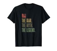 RAJ - the Man the Myth the Legend | Myth Legend Name - T-Shirt