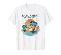 Raja Ampat Indonesia Sunset T-Shirt