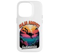 Raja Ampat Scuba Diving, Vibrant Underwater Coral Reef Diver Case for iPhone 14 Pro