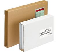 RAJA Book Box Single Wall Corrugated Cardboard 310 (W) x 430 (H) mm Brown Pack of 25