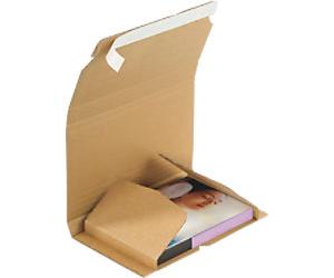 RAJA Book Mailer Single Wall Corrugated Cardboard 220 (W) x 280 (H) mm Brown Pack of 25