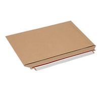 RAJA Cardboard Envelopes Self Seal Wallet style Brown 334 x 234 mm Pack of 100