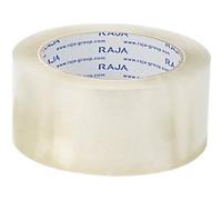 RAJA Packaging Tape Transparent 48 mm (W) x 66 m (L) PP (Polypropylene) P348NLC6R