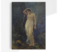 Raja Ravi Varma Rupasundari | Beautiful Indian Woman Portrait Painting, Vintage Print, Fine Wall Art Poster Artwork Pictures