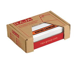 RAJA Self Seal Document Enclosed Envelopes A6 Transparent 11 (W) x 16 (H) cm Pack of 250