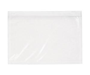 RAJA Self Seal Document Enclosed Envelopes C7 Transparent 10 (W) x 11.3 (H) cm Pack of 1000