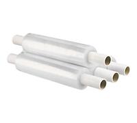 RAJA Stretch Film Wrap 400 mm (W) x 300 m (L) 17 Microns Transparent Pack of 6