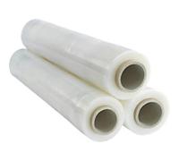 RAJA Stretch Film Wrap 500 mm (W) x 300 m (L) 17 microns Transparent