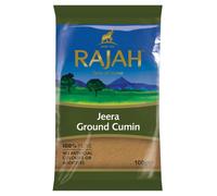 Rajah Spices Jeera Ground Cumin | Jeera | Cumin Powder | Jiru | JIRA | (100g)