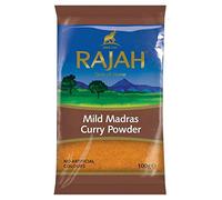 Rajah Mild Madras Curry Powder 100g (Pack of 2)