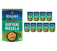 Rajah Spices Biryani Masala | Rice Biryani Masala | (10 x 80g)