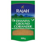 Rajah Spices Dhaniya Ground Coriander | Coriander Powder | Ada | Adarak | ADU | Adaraka | Adrak | (100g)
