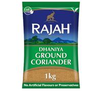 Rajah Spices Dhaniya Ground Coriander | Coriander Powder | Ada | Adarak | ADU | Adaraka | Adrak | (1kg)