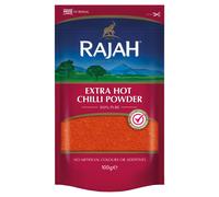 RAJAH Spices Ground Extra Hot Chilli Powder 100G