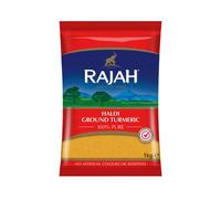 Rajah Spices Haldi Ground Turmeric | Holud | Haldi | Haldar | Haladi | (1kg)