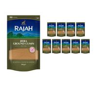 Rajah Spices Jeera Ground Cumin | Jeera | Cumin Powder | Jiru | JIRA | (100g (Pack of 10))