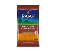 Rajah Spices Mild Madras Curry Powder | Madras | Mild | Curry Powder | (400g)