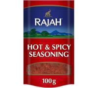Rajah Spices Pick & Mix Any 5 - Customisable Spice Selection - Choose from Ground Spices, Whole Spices, Masala Blends, Seasonings and Curry Powder Home Masala UK (Hot & Spicy Seasoning 100g)