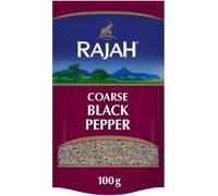 Rajah Spices Pick & Mix Any 5 - Customisable Spice Selection - Choose from Ground Spices, Whole Spices, Masala Blends, Seasonings and Curry Powder Home Masala UK (Black pepper coarse 100g)
