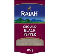 Rajah Spices Pick & Mix Any 5 - Customisable Spice Selection - Choose from Ground Spices, Whole Spices, Masala Blends, Seasonings and Curry Powder Home Masala UK (Ground black pepper 100g)