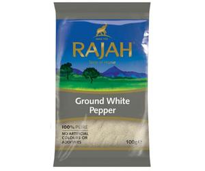 Rajah White Pepper Ground 100gr x 10 pack