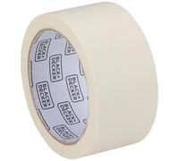 Rajani Masking Tape 48mm x 25m Beige Paper Clean Removal Easy Tear for Painting Walls