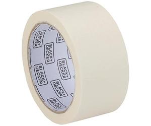Rajani Masking Tape 48mm x 25m Beige Paper Clean Removal Easy Tear for Painting Walls